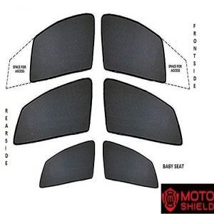 Fix type Curtain for Fortuner - Black